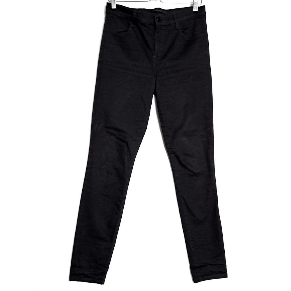 J Brand Maria Womens 29 Black Vanity High Rise Skinny‎ Jeans Stretch Denim